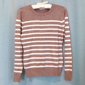 NWOT Sz SP Petite Assembly striped sweater